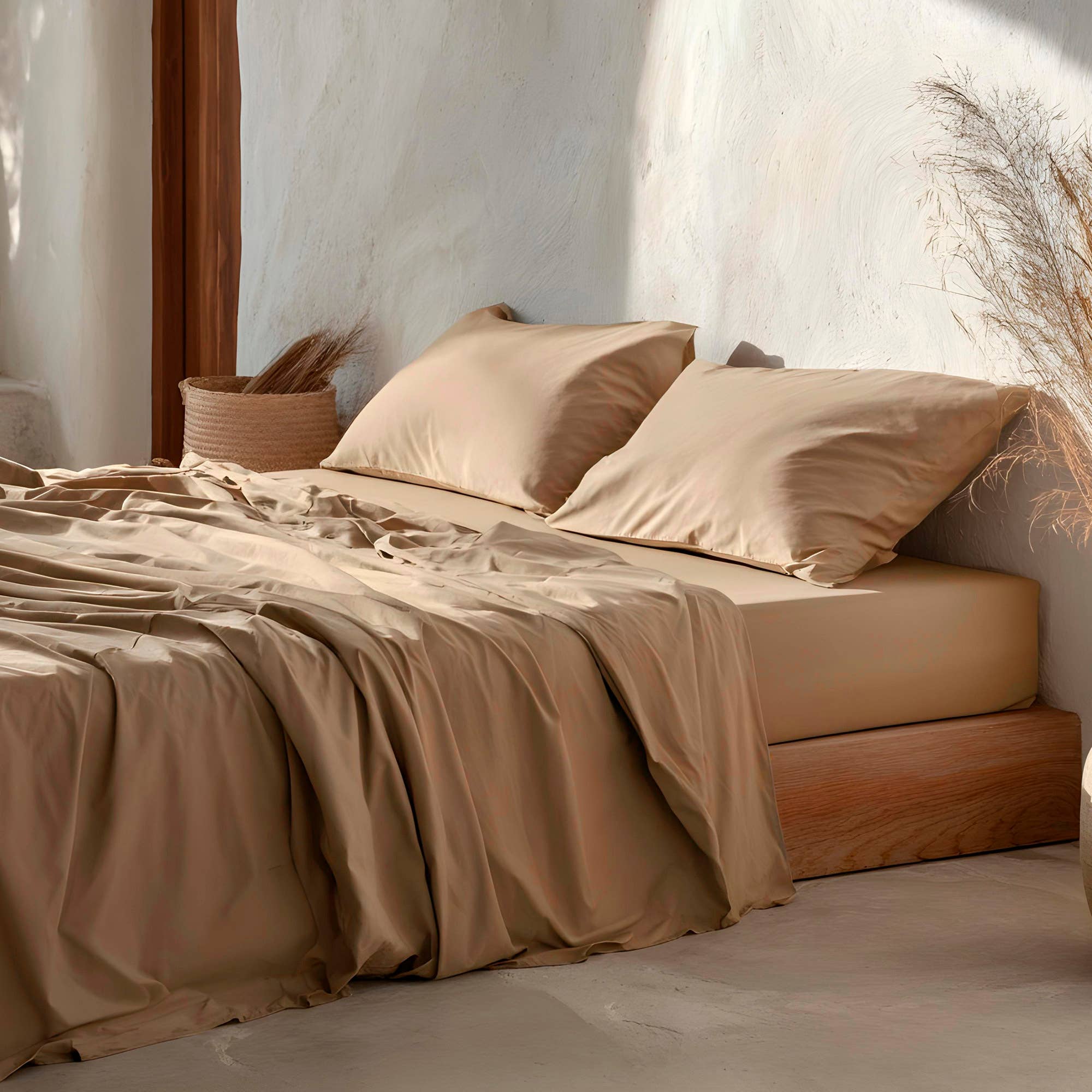 GAMUSI - Wholesale Sheet Set - 100% Cotton Soft Sheet Set 144 Thread Count - 3/4 Pieces4