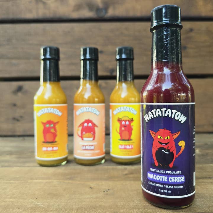 Maudite Cerise pour la vente par Sauces Watatatow