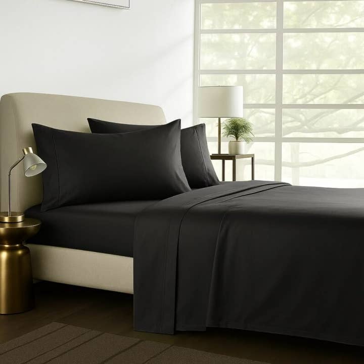 Bedding King - Wholesale Sheet set - 1000TC Pure Egyptian Cotton Ultra Soft Flat / Bed Sheet Sets22