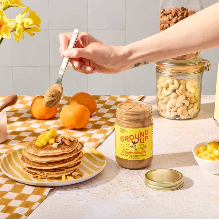 Ground Up - Wholesale Nut Butter - 12oz - Snickerdoodle