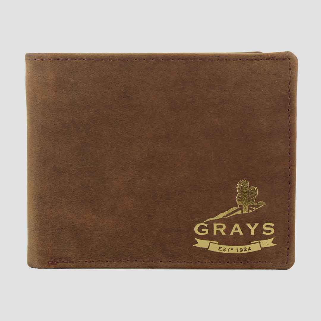 REMOVED BRAND - Wholesale Wallet - Men's - Ziggy Leather Wallet Hunter Tan0