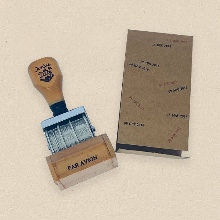 Poooliprint - Venta al por mayor Sello de goma/decorativo - Sello de tinta con fecha PoooliJournaling®1