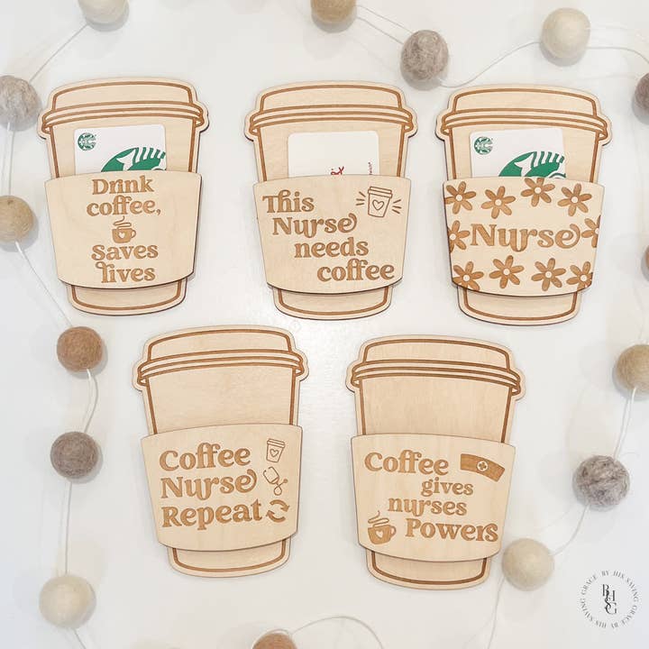 Nurse Gift Card Holder for wholesale by By His Saving Grace, LLC