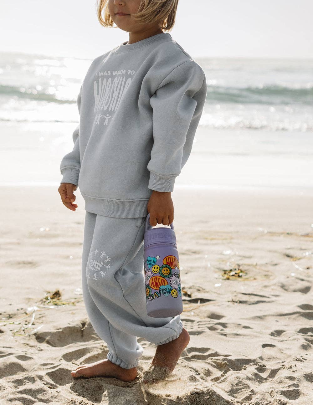 Elevated Faith - Wholesale Water Bottle - Sticker Collage Kids Water Bottle6