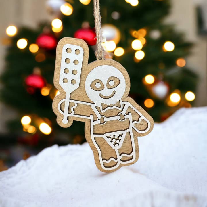 BUBBLEHEAD INK - Wholesale Ornament - BDSM Kinky Christmas Ornament | Naughty Christmas Gift for Adults