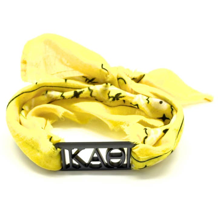 Sarahndipity Shop - Wholesale Bandana - Women's - Bandana Wrap w/ Sorority Acrylic Slide 9