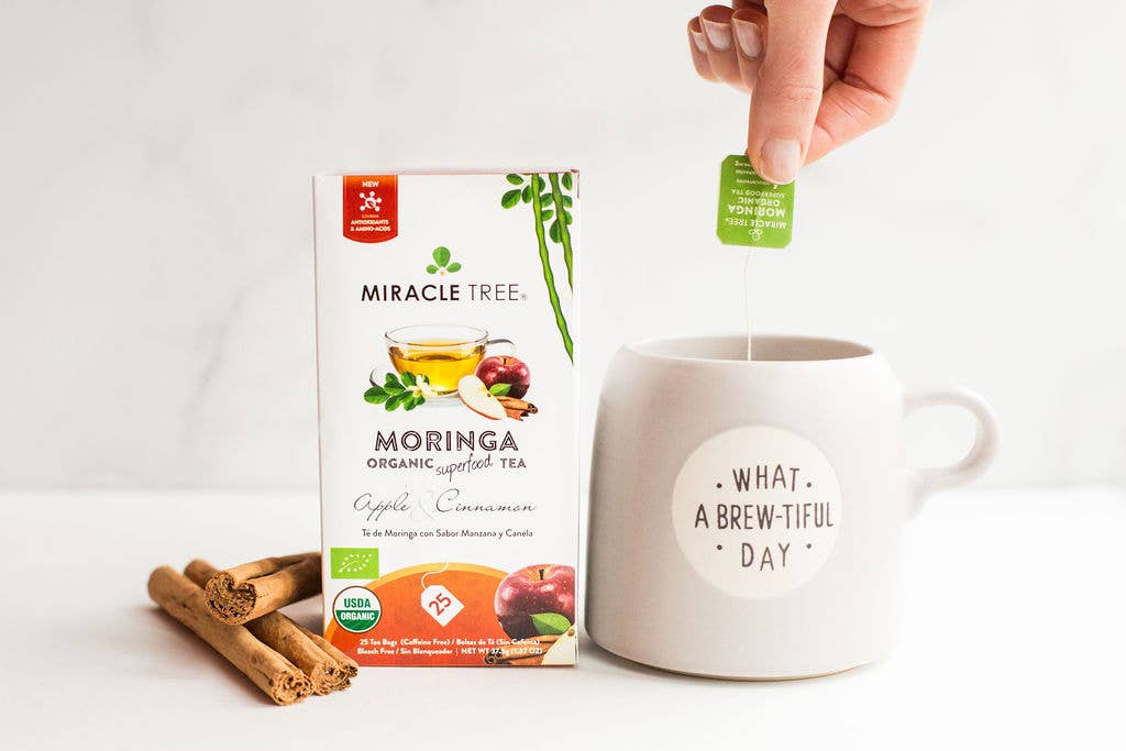 Miracle Tree - Wholesale Health/Detox Tea - Organic Moringa Tea: Apple & Cinnamon6