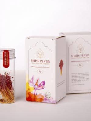 Pure Persian Saffron 1g for wholesale by Shirin Persia