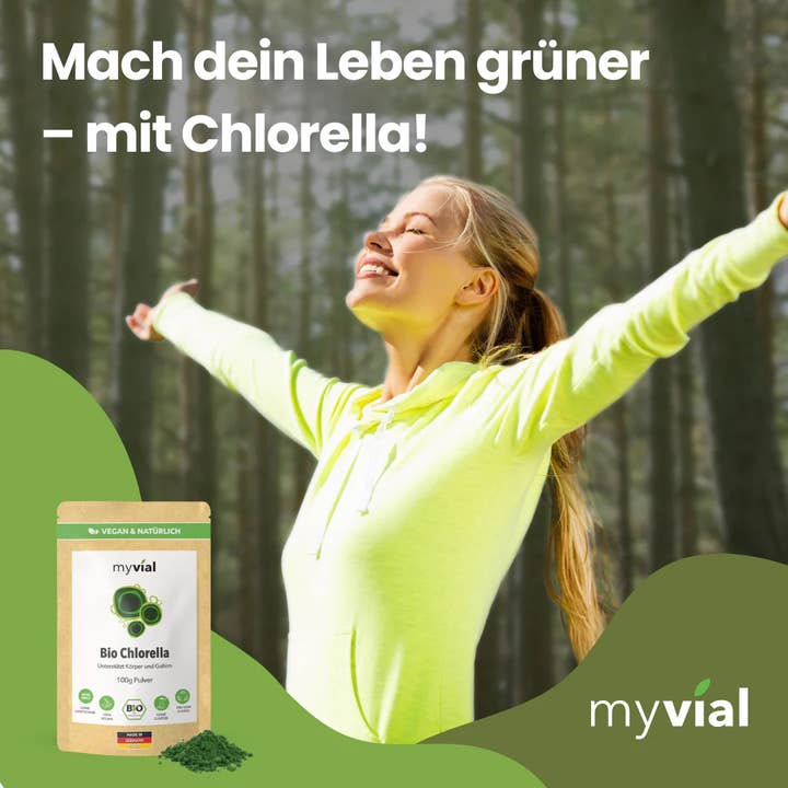 myvial - Wholesale Protein/Superfood Powder - Organic Chlorella Powder