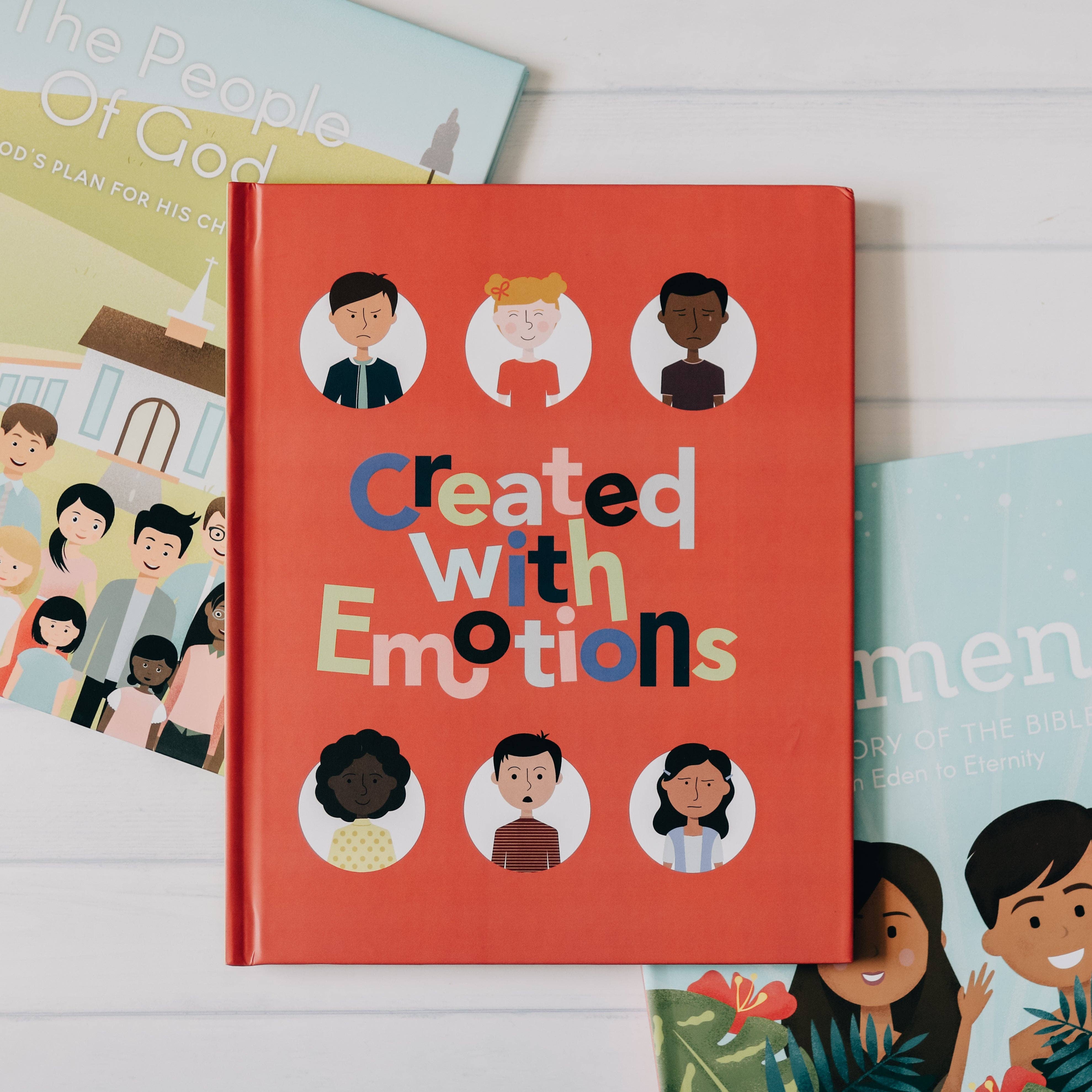 The Daily Grace Co - Wholesale Preschool Book (3-5) - Created with Emotions Children's Book3
