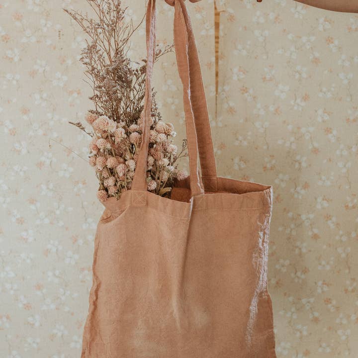 Eloise et moi - Wholesale Tote Bag - Women's - Hand Dyed Cotton Canvas Tote