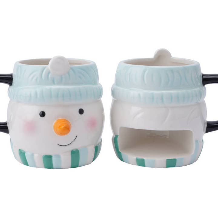 CGB Giftware - Wholesale Coffee Mug - Joy To The World Jolly Snowman Snack Mug1