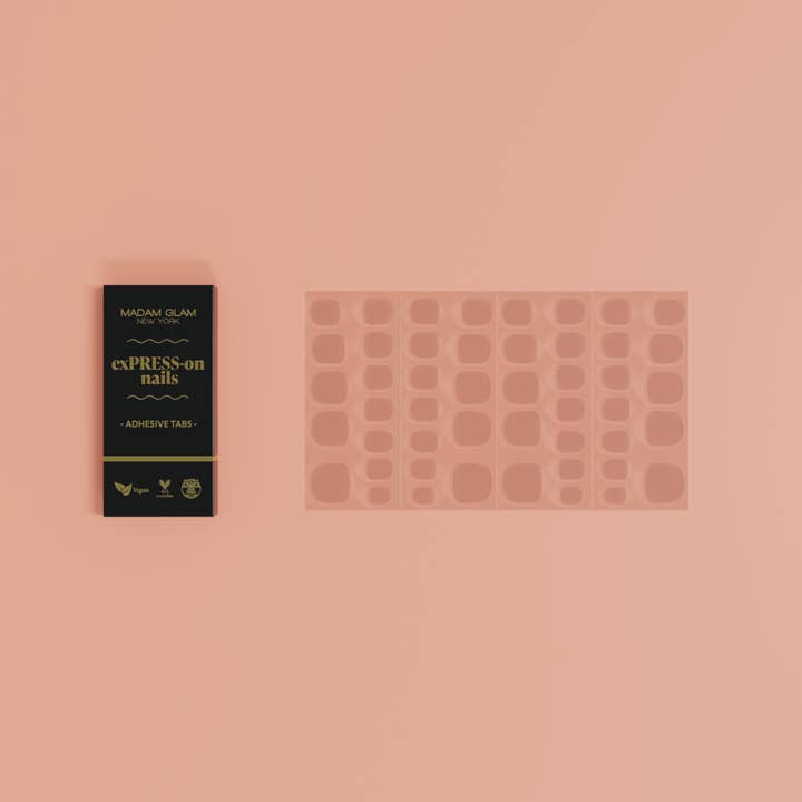 Nude Adhesive Tabs - exPRESS-on nails for wholesale on Faire1