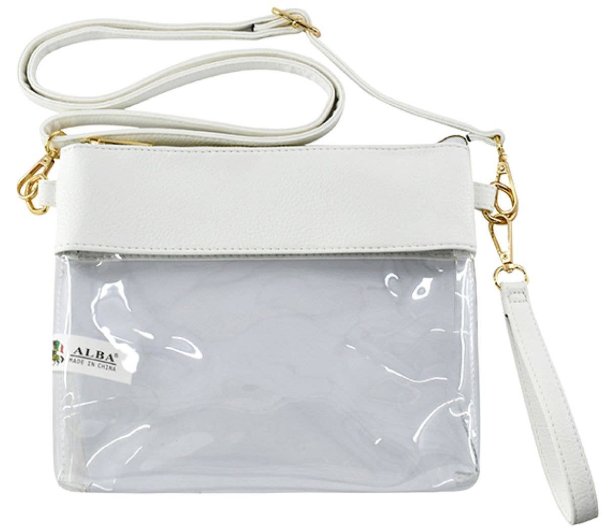 MiMi Wholesale - Wholesale Crossbody Bag - Women's - AD200T Game Day Clear Crossbody Bag/Clutch24