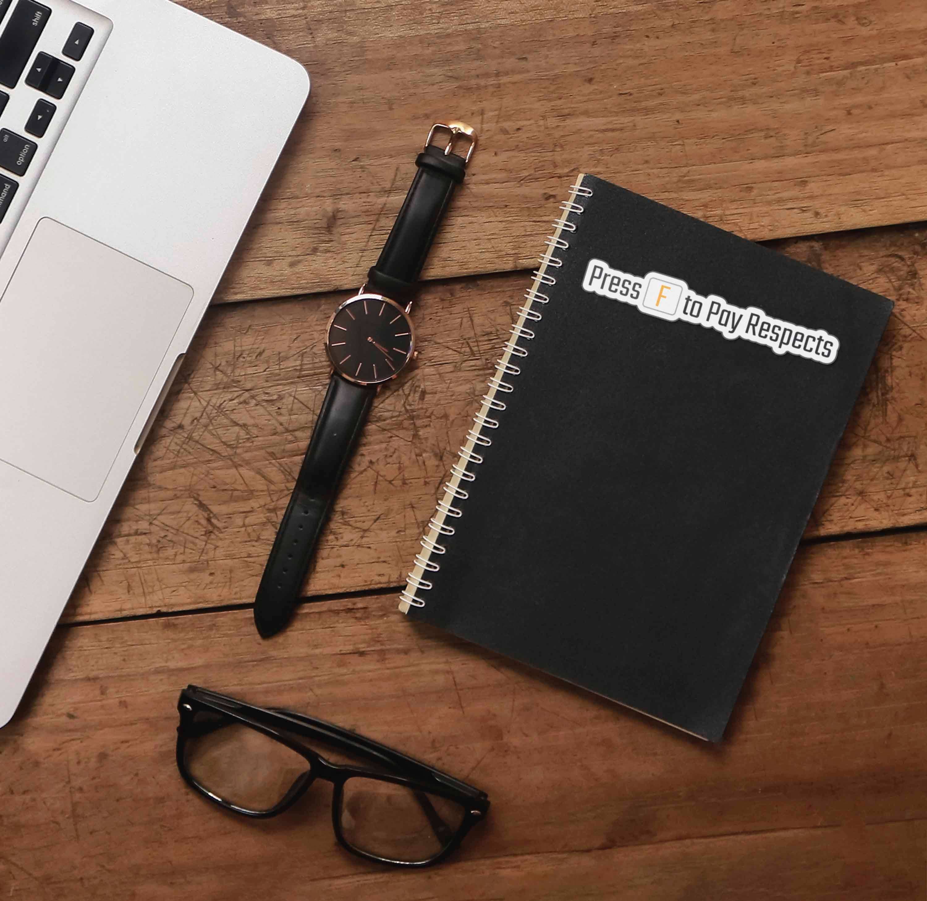 Sentinel Supply - Vente Autocollant - Appuyez sur F pour rendre hommage Autocollant de jeu amusant3