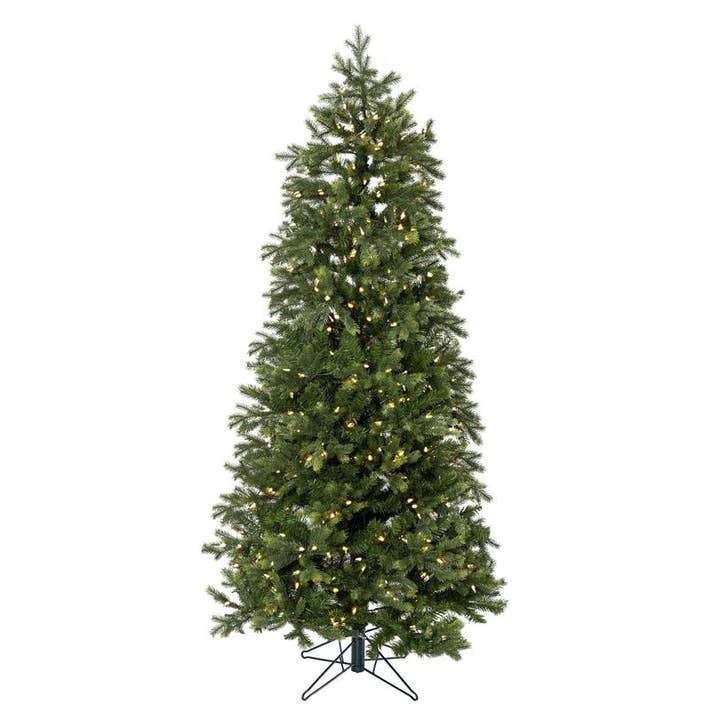 Perfect Holiday - Wholesale Artificial Christmas Tree - 5' Prelit Denver Spruce Christmas Tree with Stand