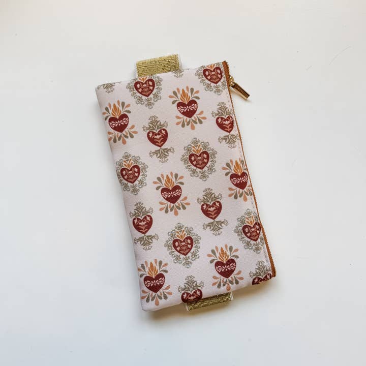 The Little Rose Shop - Wholesale Pouch - Women's - Holy Family Hearts Catholic Bible/Planner Pouch