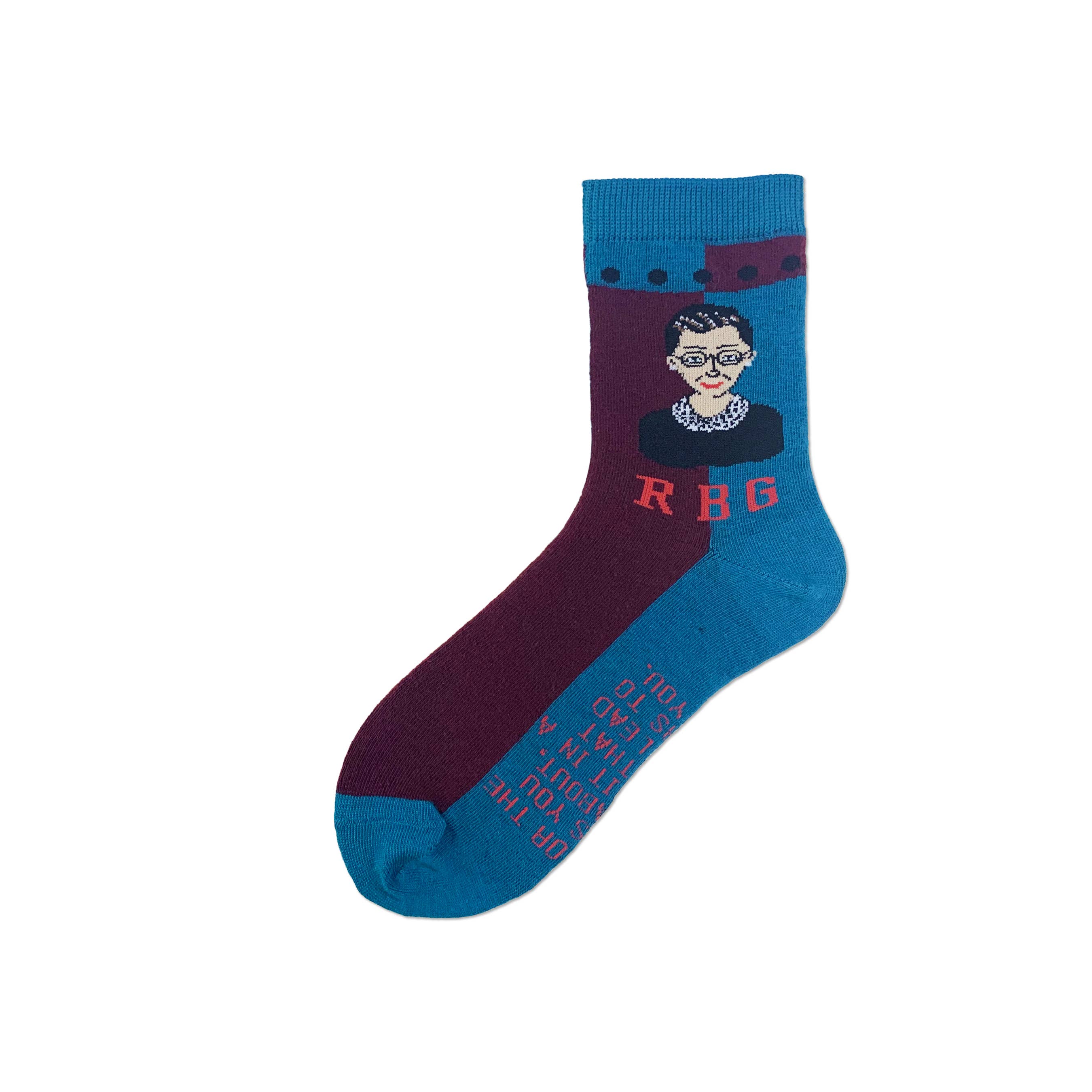 Maggie Stern Stitches - Wholesale Socks - Women's - RBG Dots Ankle Socks Medium5