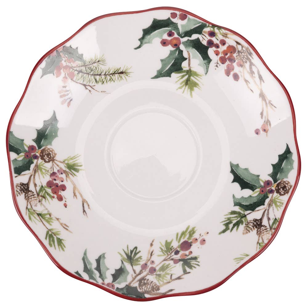 VdE Tivoli 1996 - Wholesale Drinking Glass/Cup - VINTAGE XMAS SET 2 CUPS 100ML WITH SAUCER4