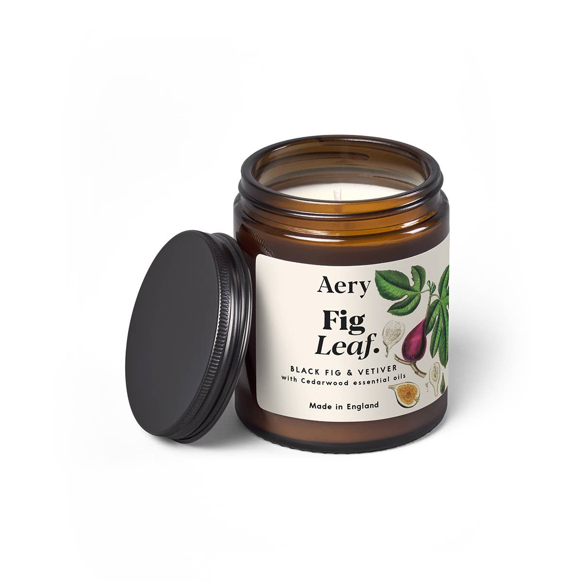 Until Pty Ltd - Wholesale Jar/filled candle - Aery Living Botanical 140g Candle Jar Fig Leaf1