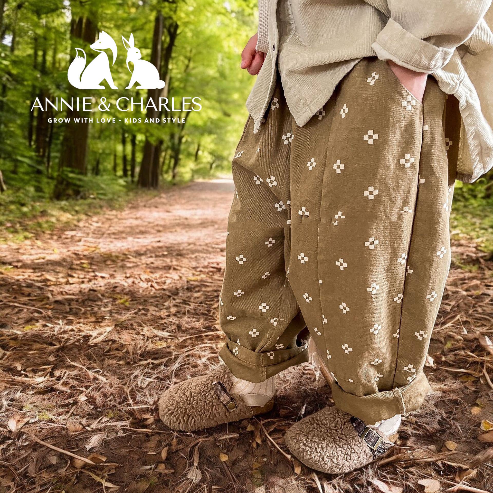 Annie & Charles - Venta al por mayor Pantalones - Niños - Pantalones de algodón Annie & Charles® LYON5