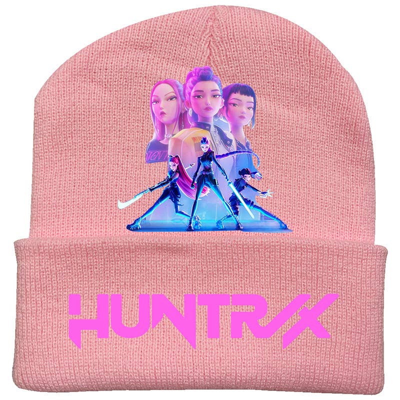 Lilyrosy（Duty free) - Wholesale Beanie - Kids - K-POP Demon Hunters Custom Knit Beanie,Adult & Kids Friendly34
