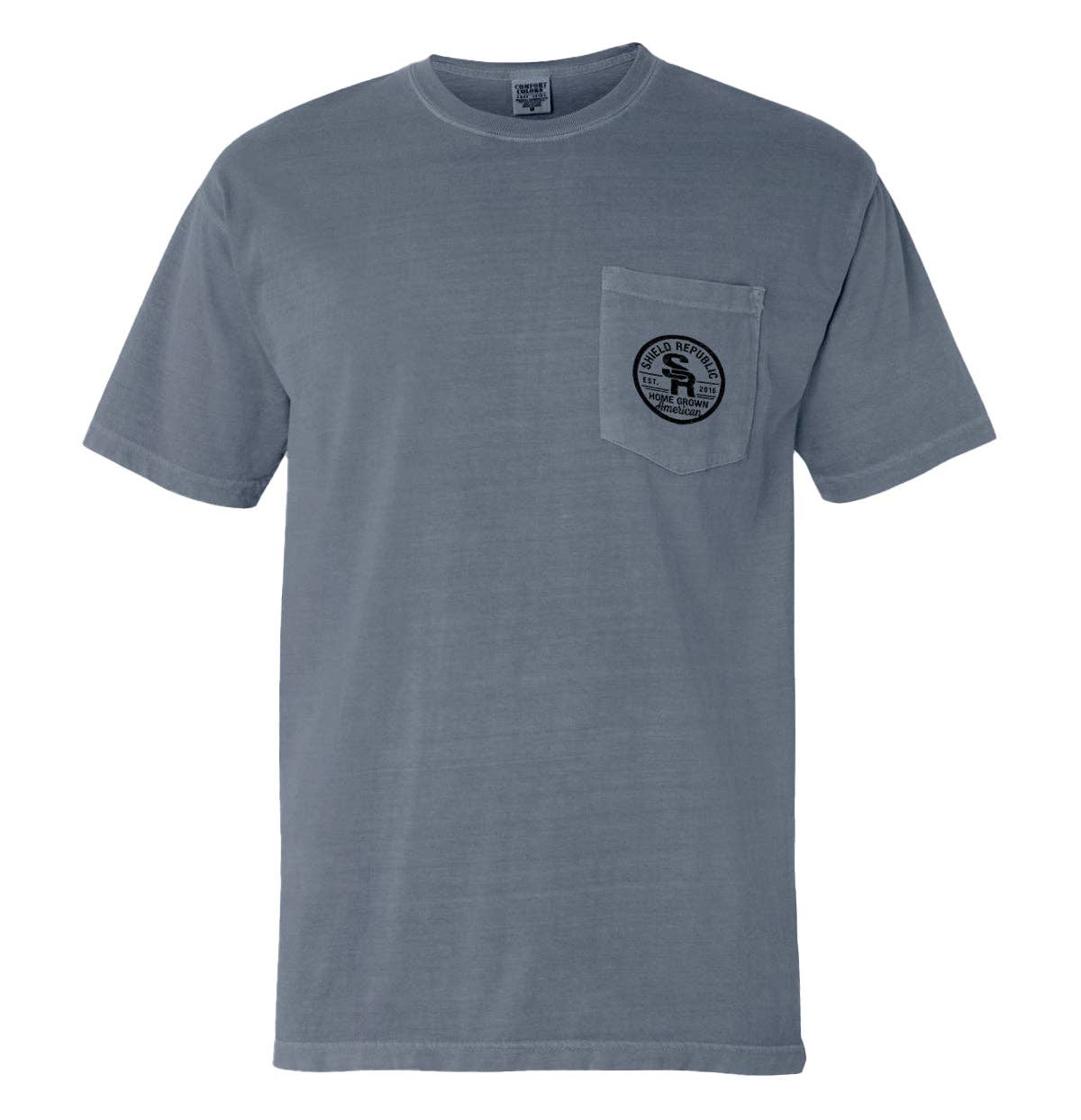 Shield Republic – wholesale Screen printed t-shirt – Men′s – Reel Fly Dad7