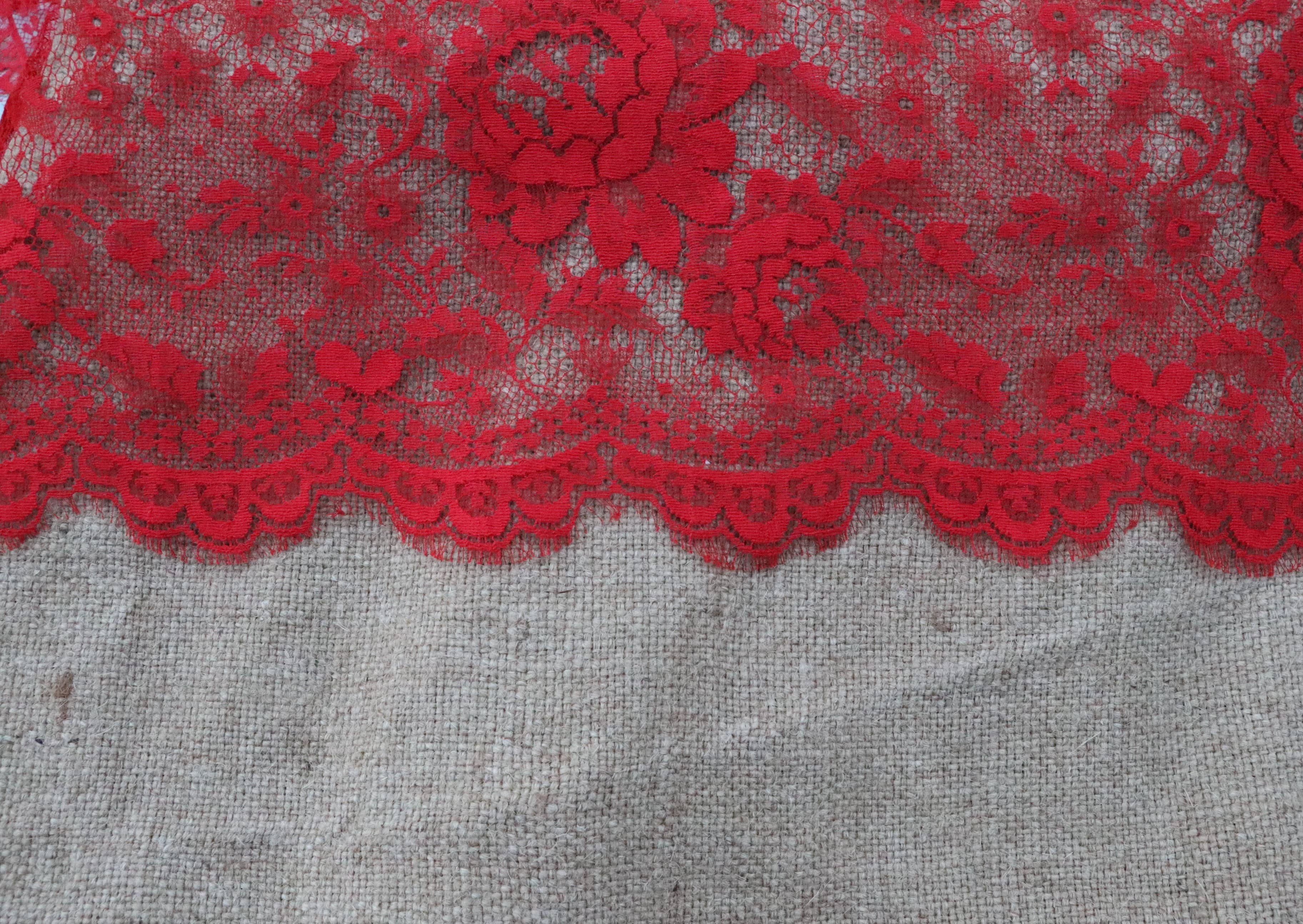 Les Sacs de Théane – Sacola - Mulher por atacado – Bolsa tote de juta com renda de Calais10