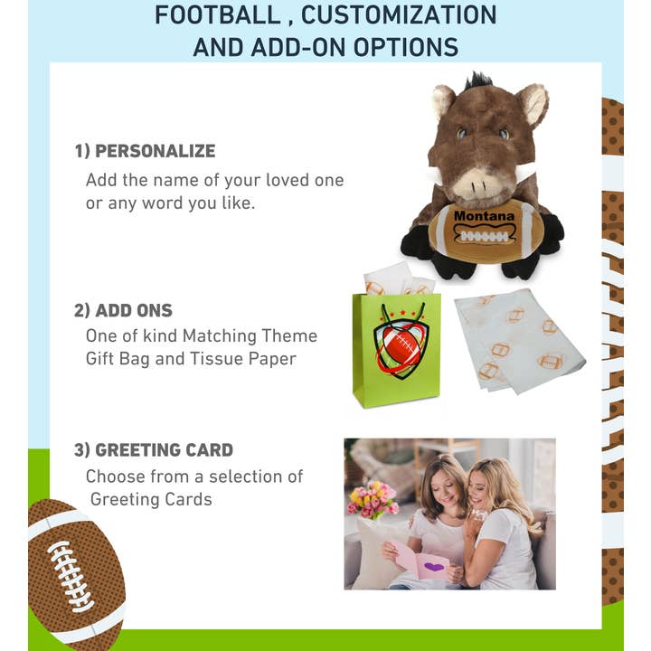 Cota Global - Wholesale Stuffed/Plush Toy - Kids & Baby - SUPER SOFT PLUSH - WILD BOAR WITH FOOTBALL PLUSH1