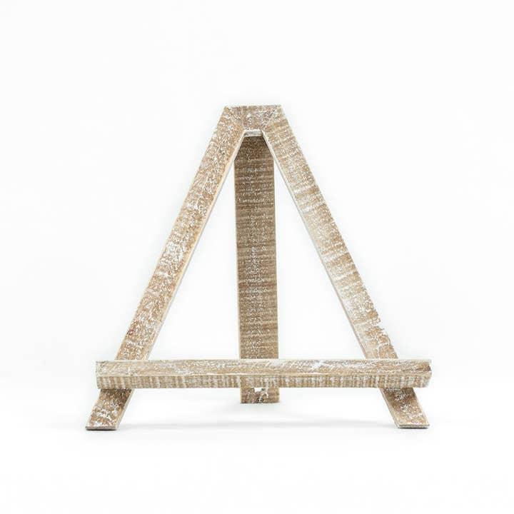Devanie At Home (Formerly Adams & Co.) - Wholesale Easel - 11649 - 9x10x2 wood easel, natural ORGANIZE table top decor1