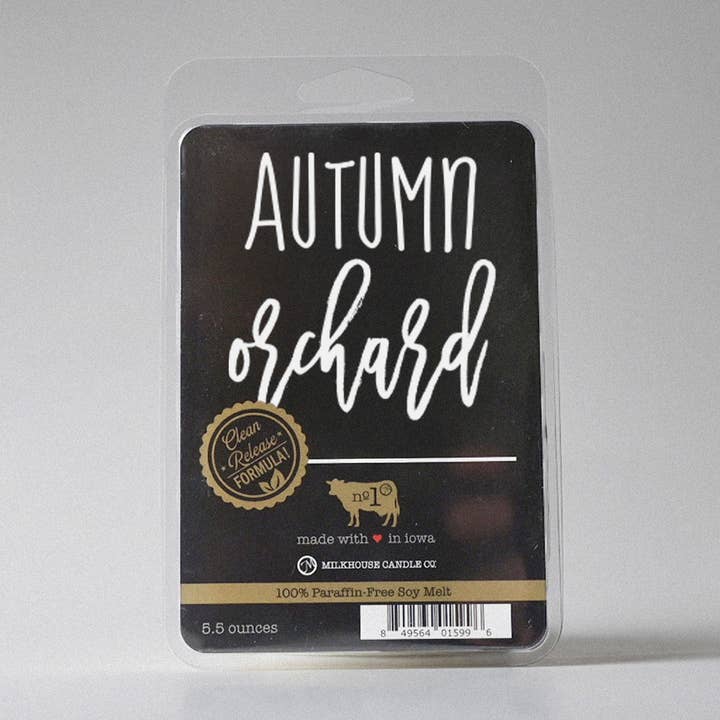 5.5 oz Wax Melts Fall: Autumn Orchard for wholesale by Milkhouse Candle Company