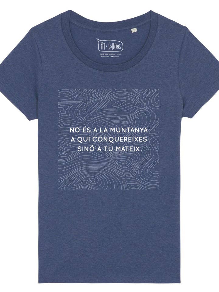 Ce n'est pas la montagne que tu veux, mais toi-même. pour la vente par Pit i Collons