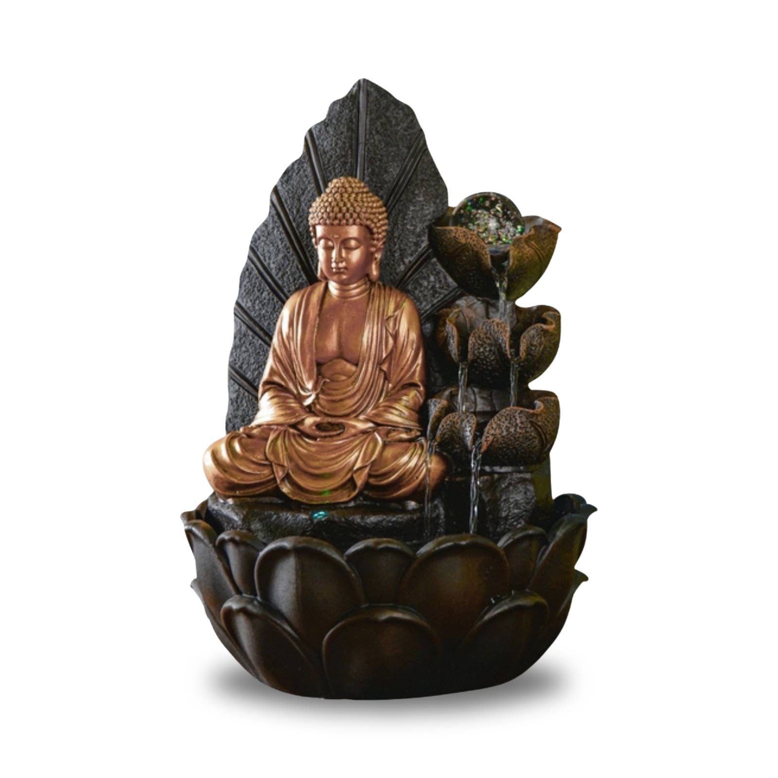 Zen'Arôme - Wholesale Christmas Decoration - Buddha Hartha Indoor Fountain - Zen and Feng Shui Decor14