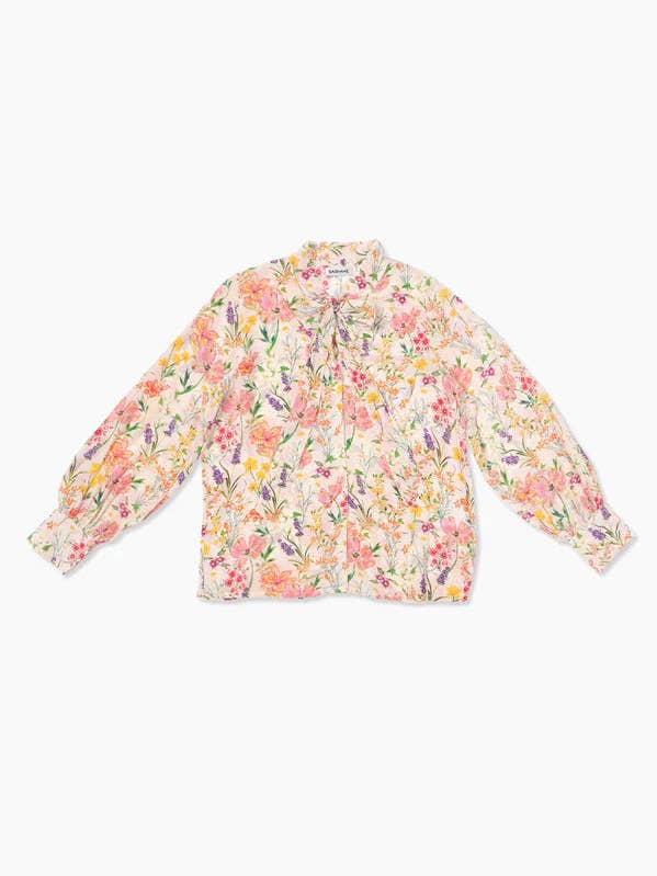 Pink Floral Blouse for wholesale by Sasha+Z