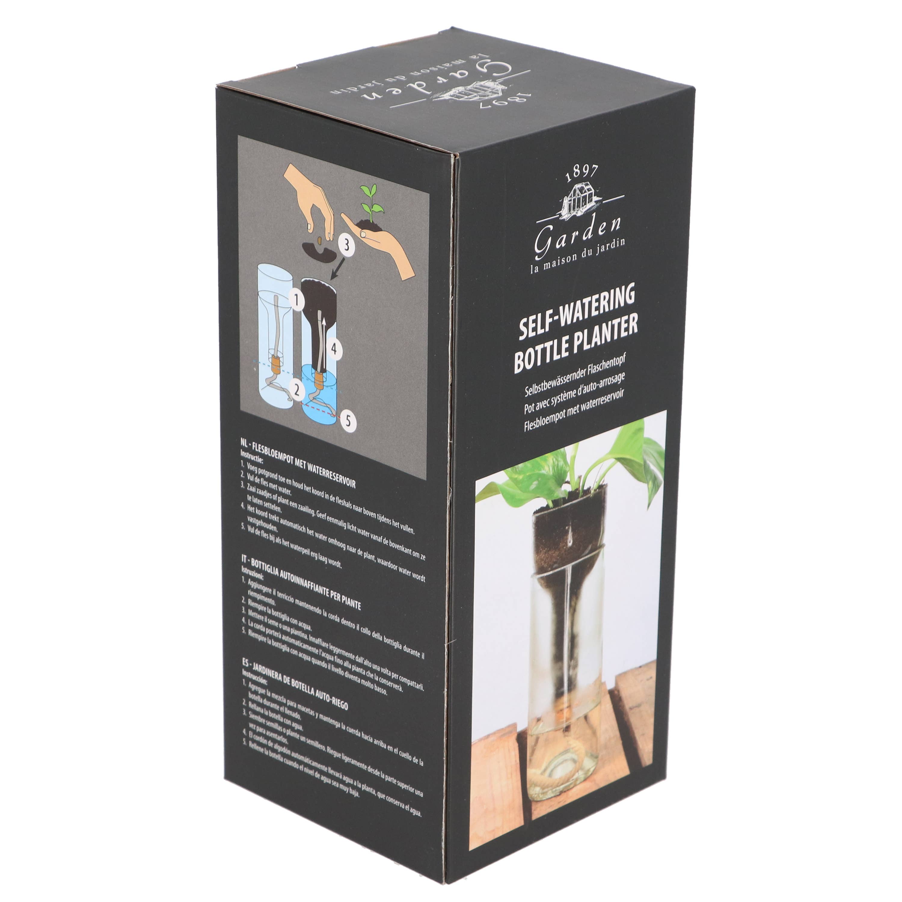 Esschert Design USA - Vente Pot - Jardinière à bouteilles à arrosage automatique2