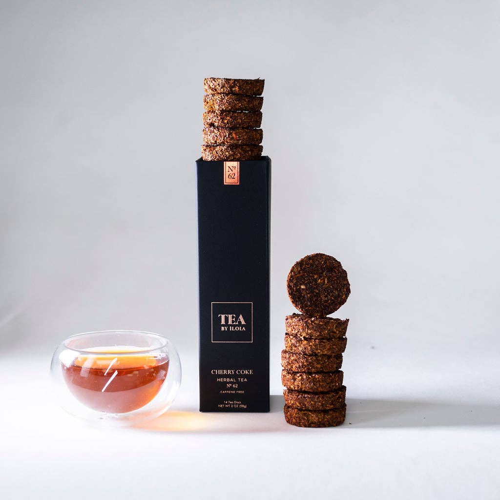 iLOLA Tea - Vente Thés santé/détox - Cherry Coke No. 62 – Disques de thé probiotique inspirés du cola8