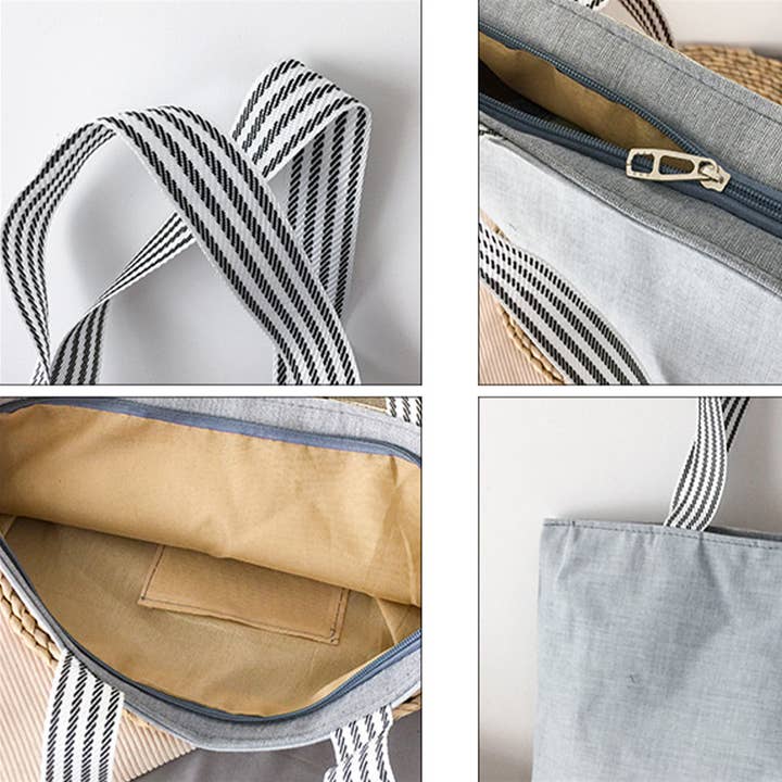 ACCITY - Wholesale Tote Bag - Women's - LARGE CAPACITY ETHNIC STYL CANVAS SHOULDER TOTE BAG_CWAB167012