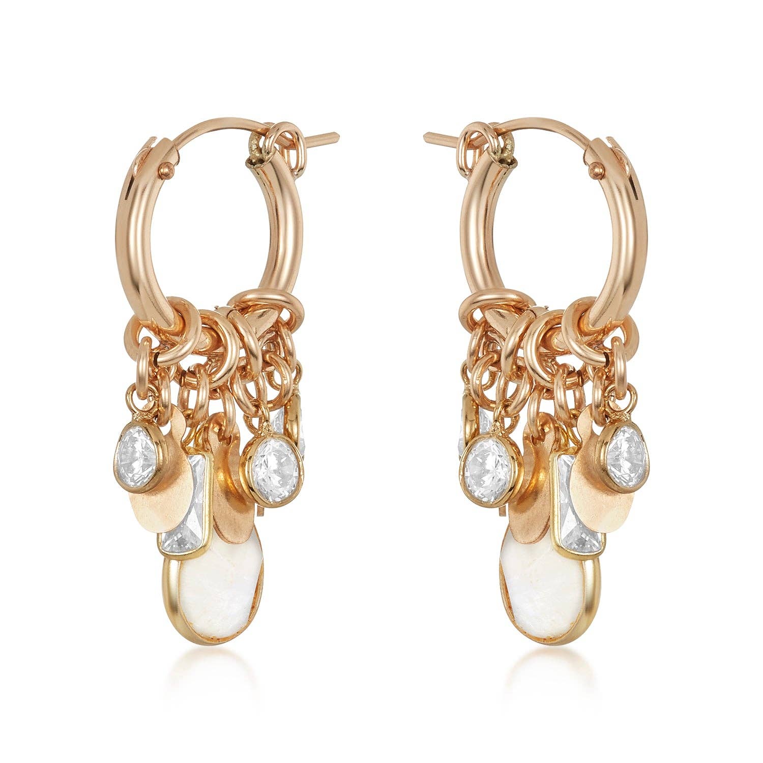 Mabel Chong - Wholesale Hoop Earrings - Carly Cluster Hoops0