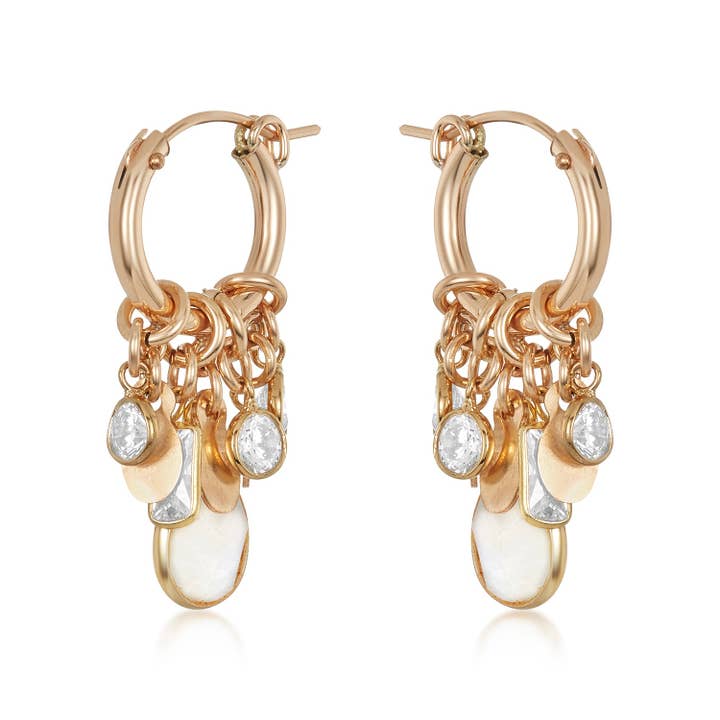 Mabel Chong - Wholesale Hoop Earrings - Carly Cluster Hoops
