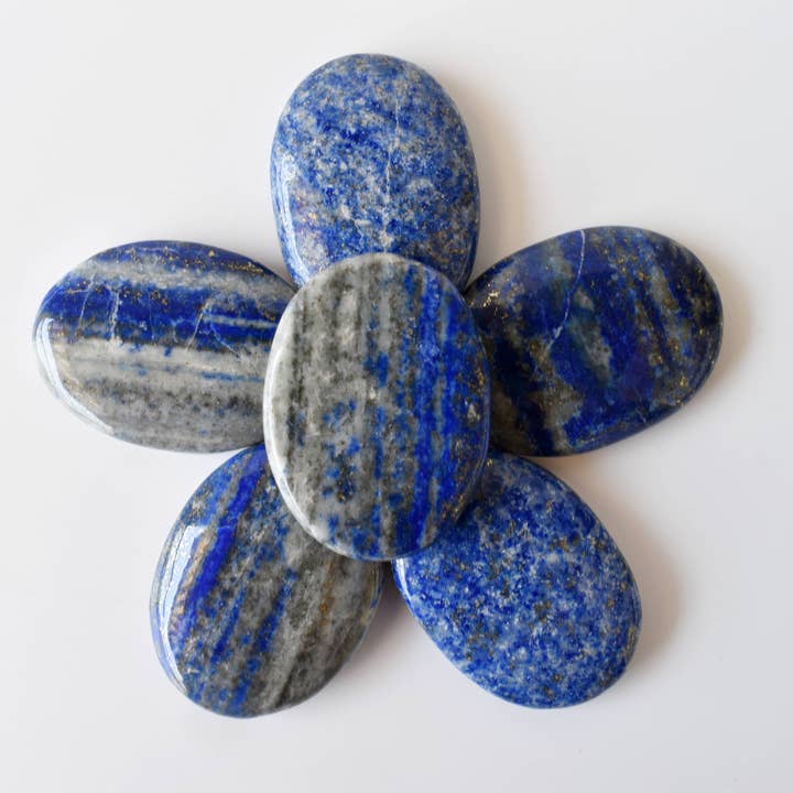 Soothing Crystals - Wholesale Spiritual Stone/Crystal - Palm Stones | Lapis Lazuli | Thumb Crystal | Pocket Gemstone7