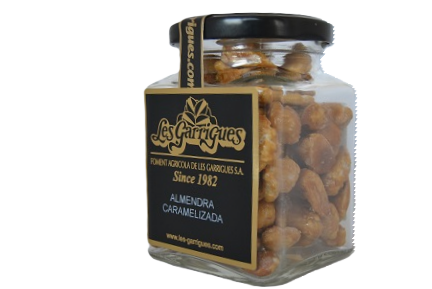 Les Garrigues - Wholesale Nuts - Candied Almonds with Skin 130 Gr0