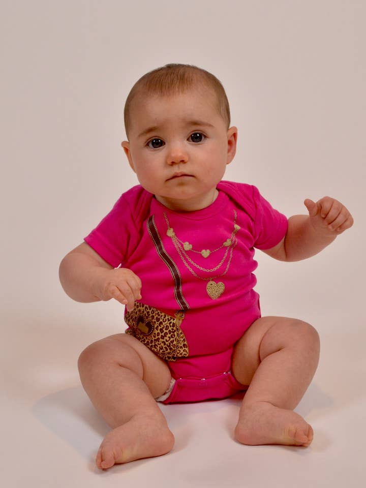 Sara Kety Baby & Kids - Wholesale Bodysuit (Non-Footed) - Baby - Leopard Bag Onesie3