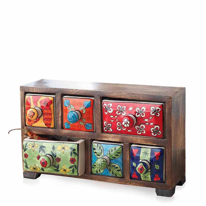 Bright Mango Storage Chest for wholesale by SERRV International