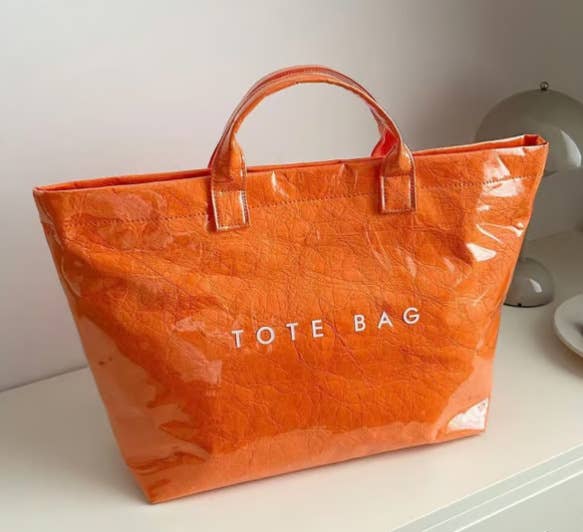 NARWEY INC - Wholesale Tote Bag - Women's - PVC Waterproof Tote Bag Durable Commuter Bag Shopping Tote14