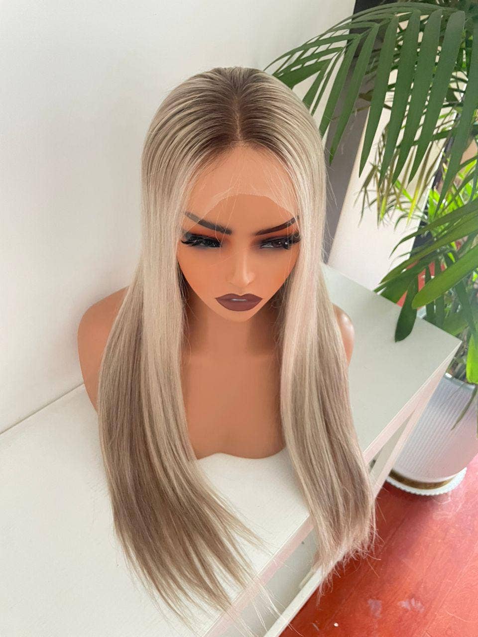 Gaurash Beauty Supply Inc. - Wholesale Hair Extensions - HD Lace Front Blonde Wig: Raw Human Hair, Adjustable Cap2