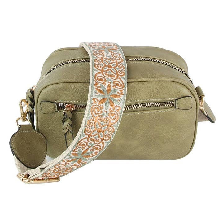 MiMi Wholesale - Wholesale Crossbody Bag - Women's - Boho Guitar Strap Women's Crossbody Bag10