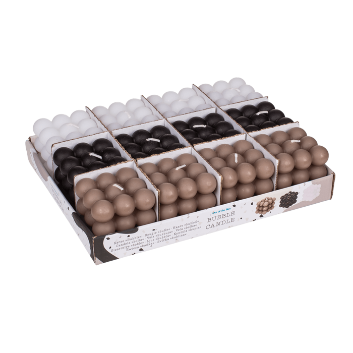 Out of the blue KG - Wholesale Novelty Candle - Candle, Bubble, ca. 6 x 5,5 cm,2