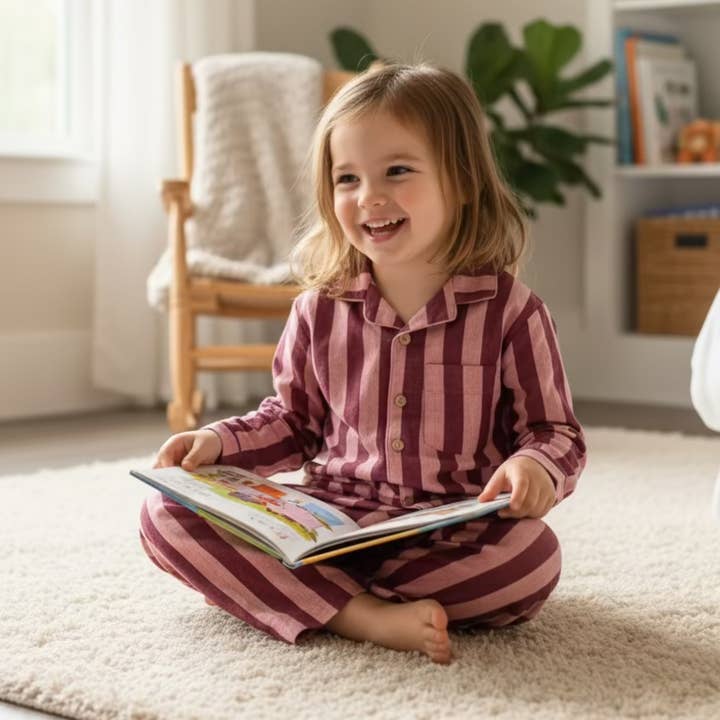 Classic Full Sleeves & Full Pants Cotton Pajama Sets for wholesale by Cray Clothing Company