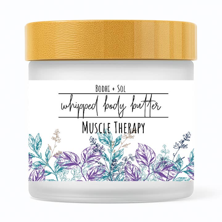 Muscle Therapy Whipped Body Butter for wholesale by Bodhi + Sol