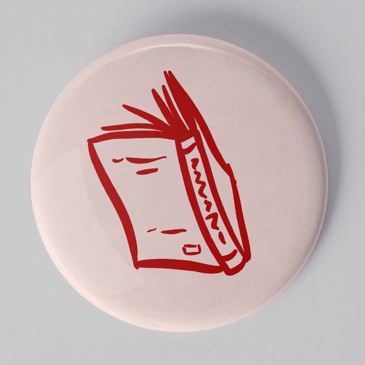 Bok Girlie Glas Magnet för wholesale av Ashley Frye Studio